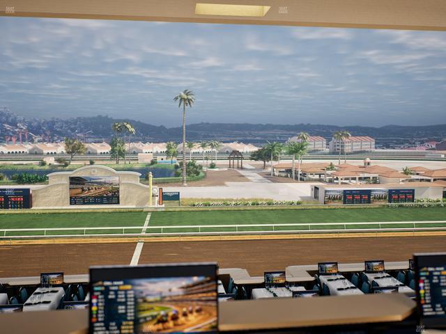 Del Mar Thoroughbred Club - Section Turf Club Lvl 4 Tbl 406 Seat View