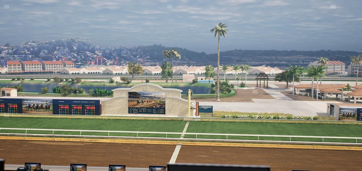 Del Mar Thoroughbred Club - Section Turf Club Lvl 4 Tbl 407 Seat View
