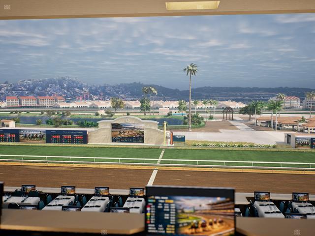 Del Mar Thoroughbred Club - Section Turf Club Lvl 4 Tbl 407 Seat View