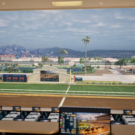 Del Mar Thoroughbred Club - Section Turf Club Lvl 4 Tbl 408 Seat View