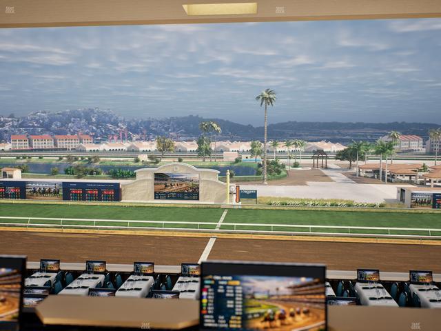 Del Mar Thoroughbred Club - Section Turf Club Lvl 4 Tbl 408 Seat View