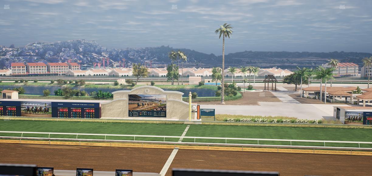 Del Mar Thoroughbred Club - Section Turf Club Lvl 4 Tbl 409 Seat View