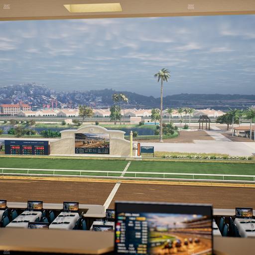 Del Mar Thoroughbred Club - Section Turf Club Lvl 4 Tbl 409 Seat View