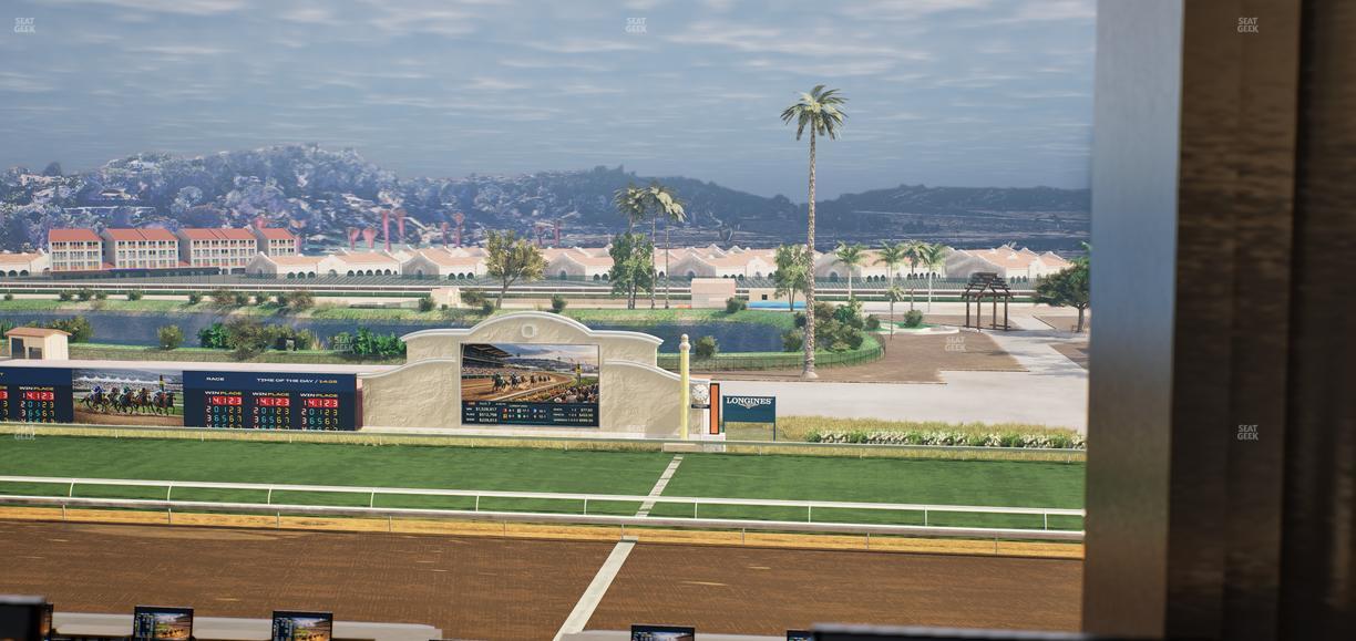 Del Mar Thoroughbred Club - Section Turf Club Lvl 4 Tbl 410 Seat View