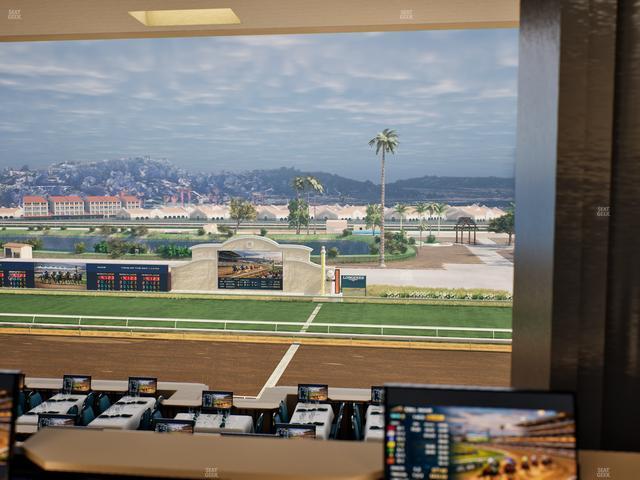 Del Mar Thoroughbred Club - Section Turf Club Lvl 4 Tbl 410 Seat View