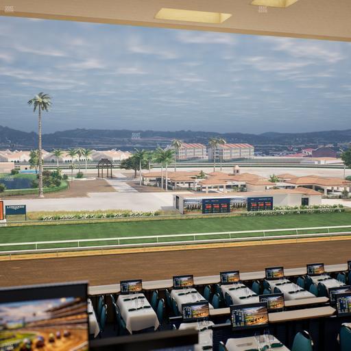 Del Mar Thoroughbred Club - Section Turf Club Lvl 4 Tbl 411 Seat View