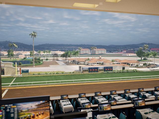 Del Mar Thoroughbred Club - Section Turf Club Lvl 4 Tbl 411 Seat View