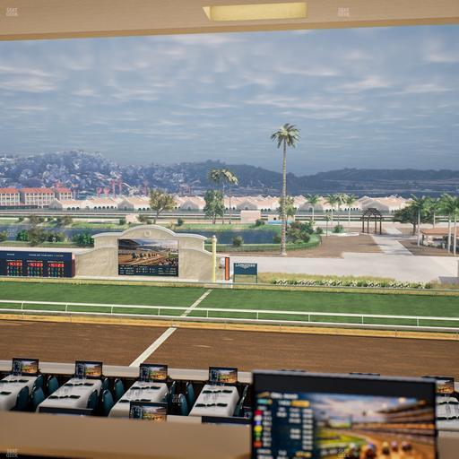 Del Mar Thoroughbred Club - Section Turf Club Lvl 4 Tbl 413 Seat View