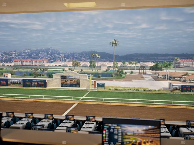 Del Mar Thoroughbred Club - Section Turf Club Lvl 4 Tbl 414 Seat View