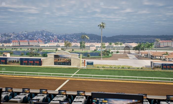 Del Mar Thoroughbred Club - Section Turf Club Lvl 4 Tbl 414 Seat View