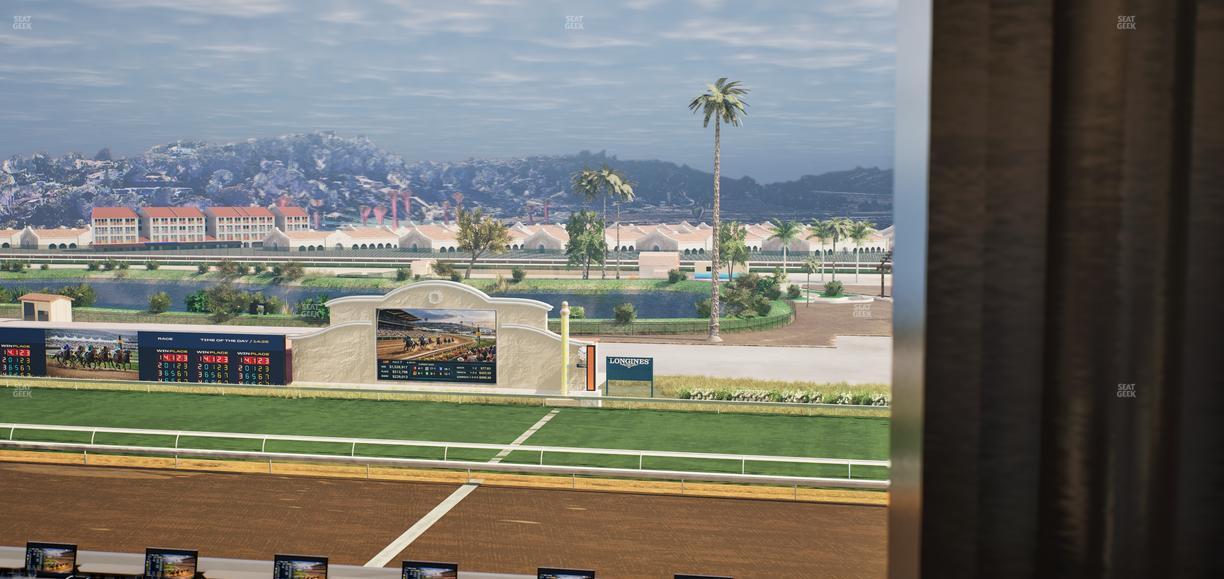 Del Mar Thoroughbred Club - Section Turf Club Lvl 4 Tbl 415 Seat View