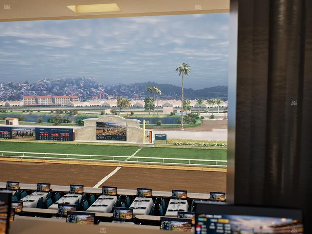 Del Mar Thoroughbred Club - Section Turf Club Lvl 4 Tbl 415 Seat View