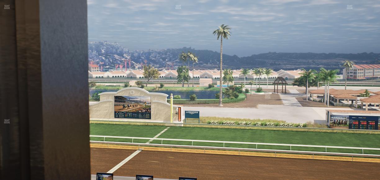 Del Mar Thoroughbred Club - Section Turf Club Lvl 4 Tbl 416 Seat View