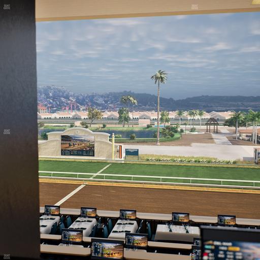 Del Mar Thoroughbred Club - Section Turf Club Lvl 4 Tbl 416 Seat View