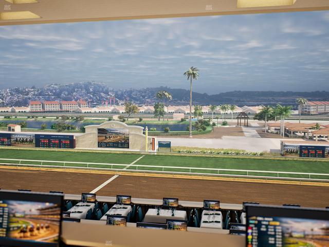 Del Mar Thoroughbred Club - Section Turf Club Lvl 4 Tbl 417 Seat View