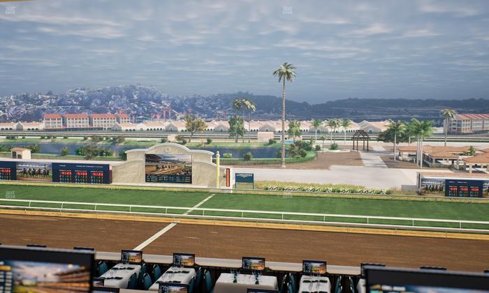 Del Mar Thoroughbred Club - Section Turf Club Lvl 4 Tbl 417 Seat View