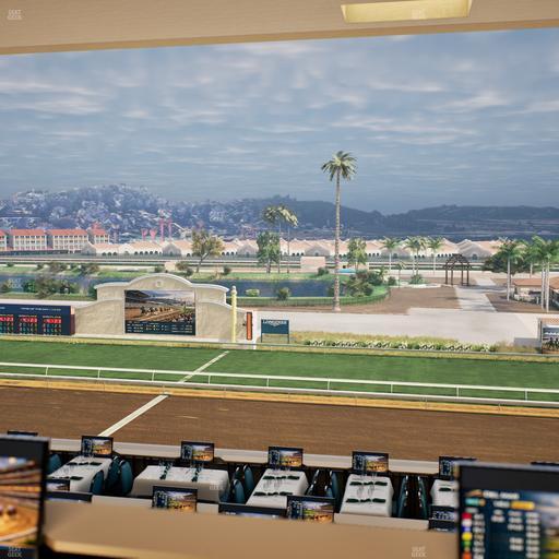 Del Mar Thoroughbred Club - Section Turf Club Lvl 4 Tbl 418 Seat View
