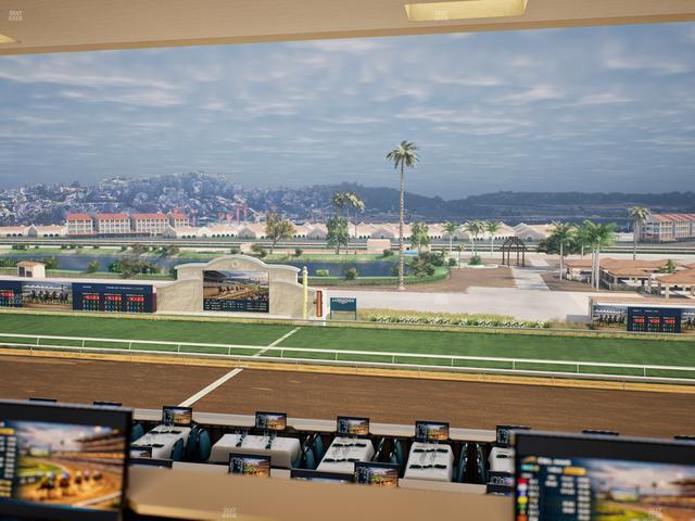 Del Mar Thoroughbred Club - Section Turf Club Lvl 4 Tbl 418 Seat View