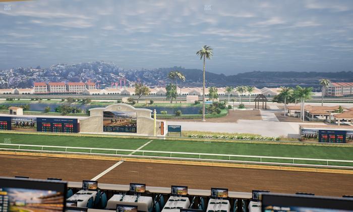 Del Mar Thoroughbred Club - Section Turf Club Lvl 4 Tbl 418 Seat View