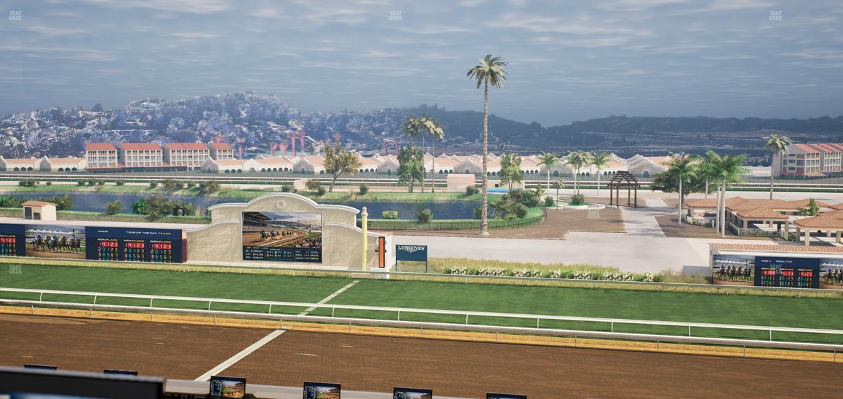 Del Mar Thoroughbred Club - Section Turf Club Lvl 4 Tbl 419 Seat View