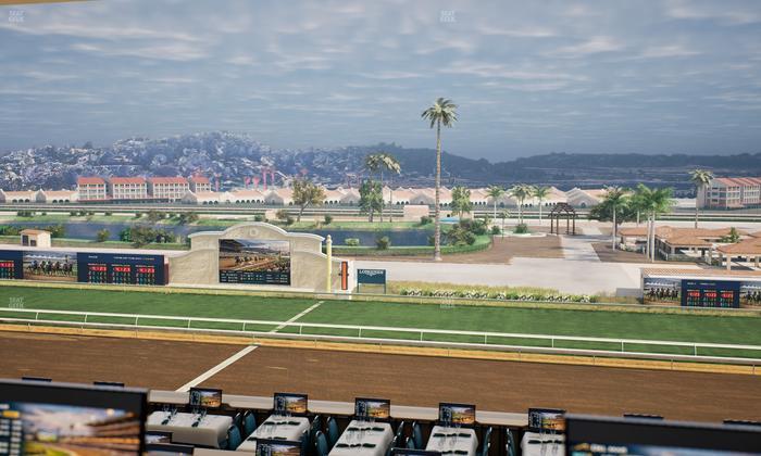 Del Mar Thoroughbred Club - Section Turf Club Lvl 4 Tbl 419 Seat View