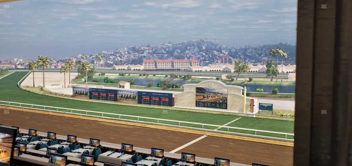 Del Mar Thoroughbred Club - Section Turf Club Lvl 4 Tbl 420 Seat View