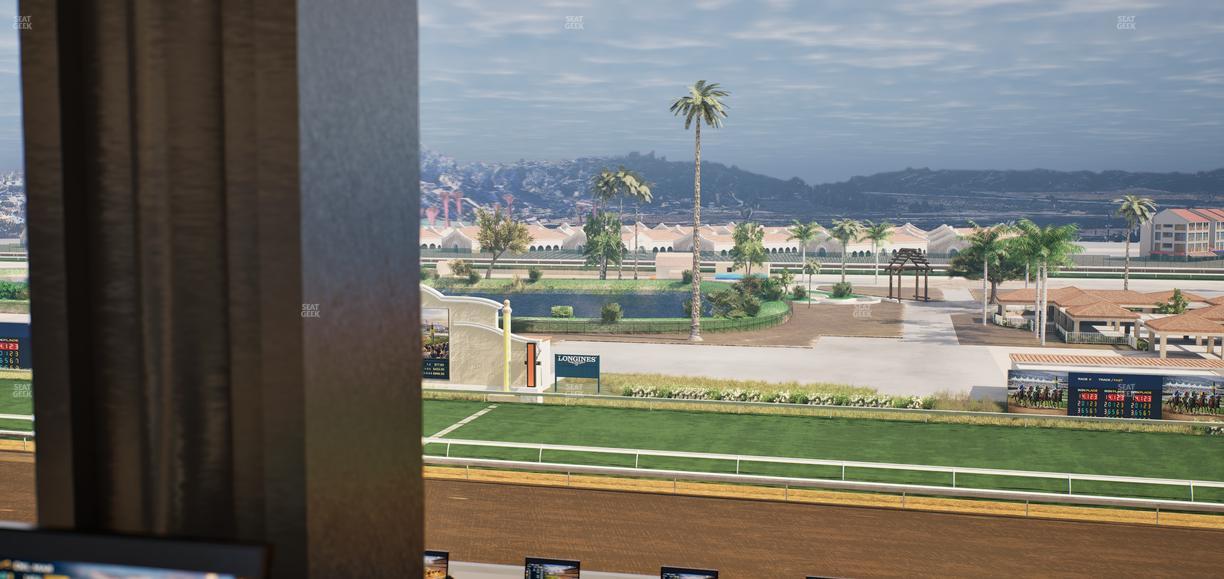 Del Mar Thoroughbred Club - Section Turf Club Lvl 4 Tbl 421 Seat View