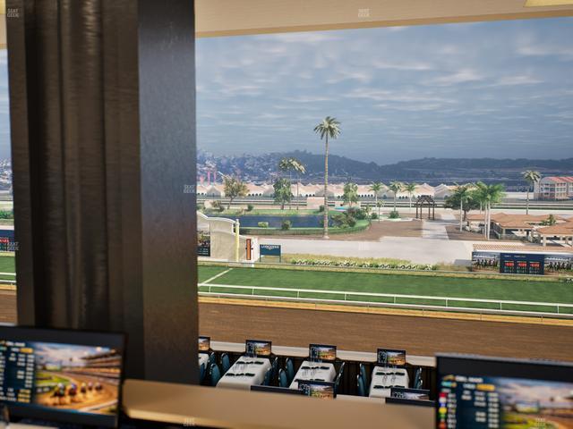 Del Mar Thoroughbred Club - Section Turf Club Lvl 4 Tbl 421 Seat View