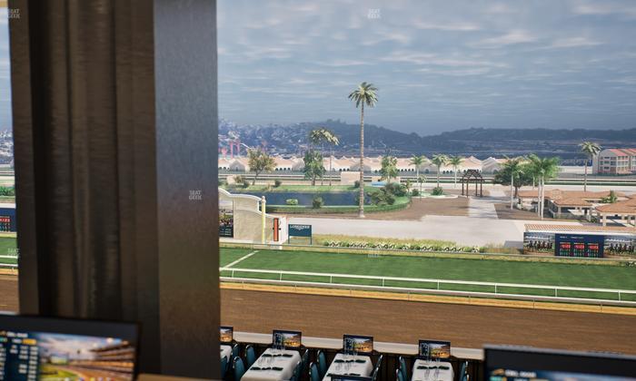 Del Mar Thoroughbred Club - Section Turf Club Lvl 4 Tbl 421 Seat View