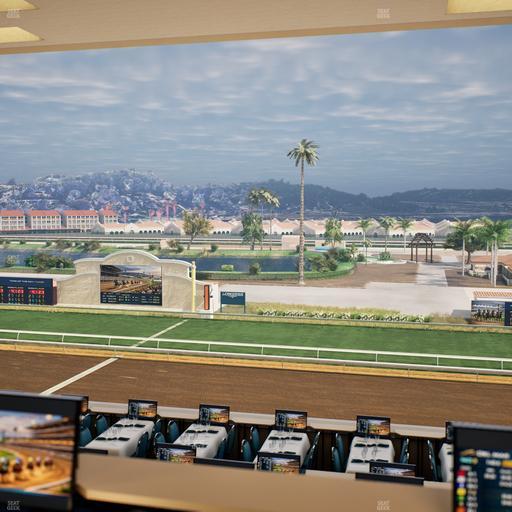 Del Mar Thoroughbred Club - Section Turf Club Lvl 4 Tbl 422 Seat View