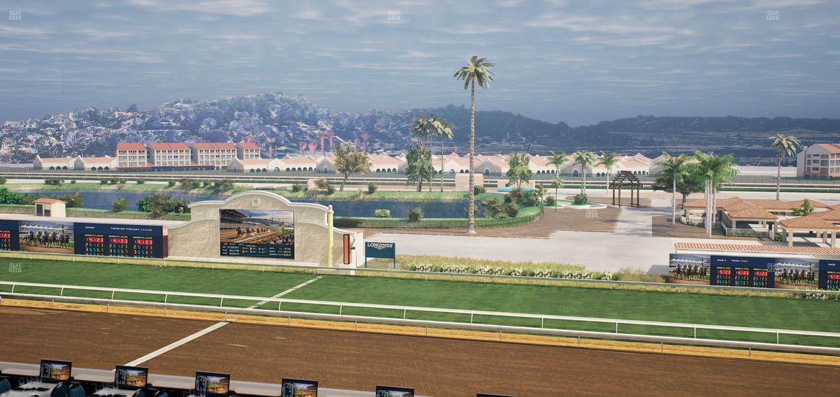 Del Mar Thoroughbred Club - Section Turf Club Lvl 4 Tbl 424 Seat View