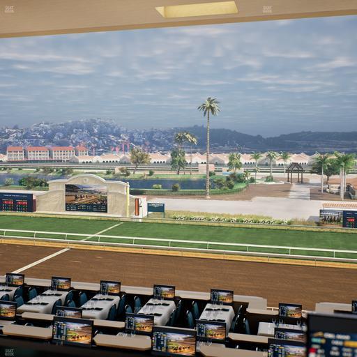 Del Mar Thoroughbred Club - Section Turf Club Lvl 4 Tbl 424 Seat View