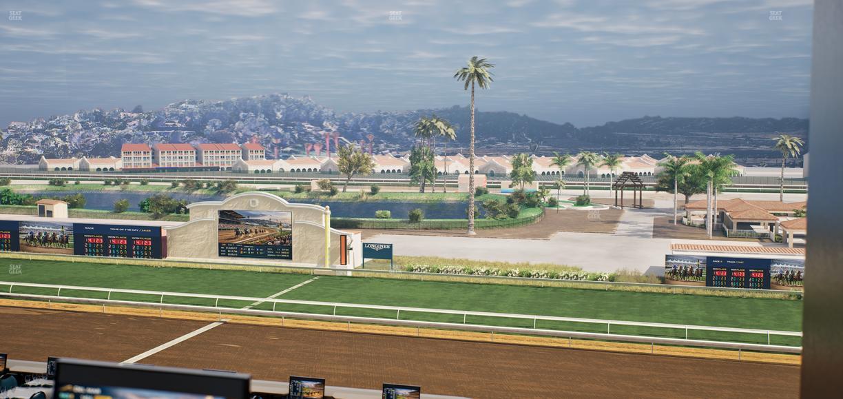 Del Mar Thoroughbred Club - Section Turf Club Lvl 4 Tbl 425 Seat View