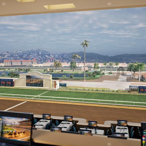 Del Mar Thoroughbred Club - Section Turf Club Lvl 4 Tbl 425 Seat View