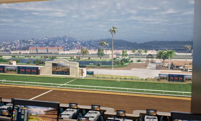 Del Mar Thoroughbred Club - Section Turf Club Lvl 4 Tbl 425 Seat View