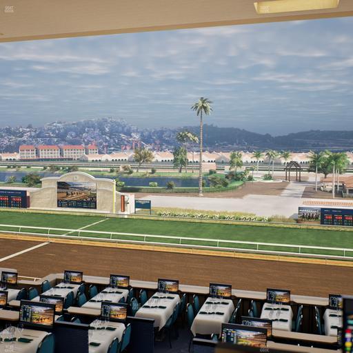 Del Mar Thoroughbred Club - Section Turf Club Lvl 4 Tbl 428 Seat View