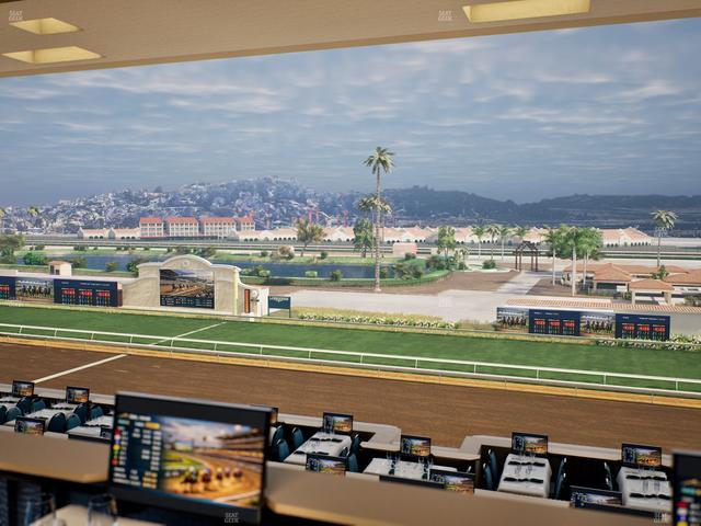 Del Mar Thoroughbred Club - Section Turf Club Lvl 4 Tbl 434 Seat View