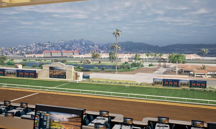 Del Mar Thoroughbred Club - Section Turf Club Lvl 4 Tbl 434 Seat View