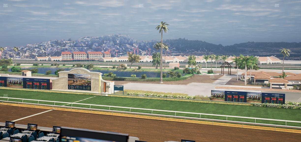Del Mar Thoroughbred Club - Section Turf Club Lvl 4 Tbl 435 Seat View