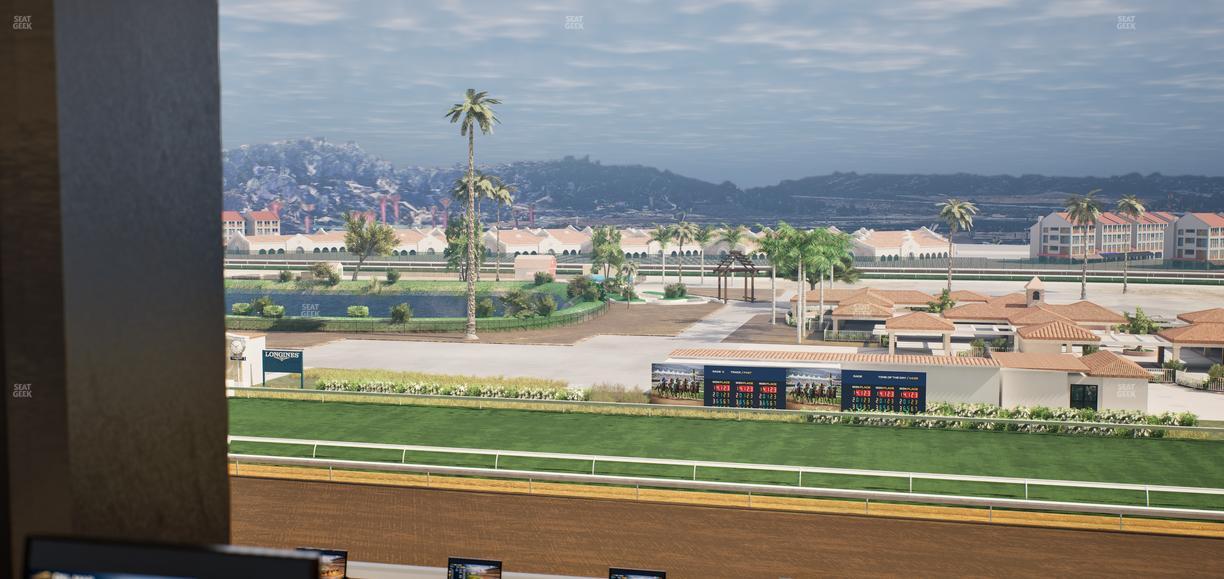 Del Mar Thoroughbred Club - Section Turf Club Lvl 4 Tbl 437 Seat View
