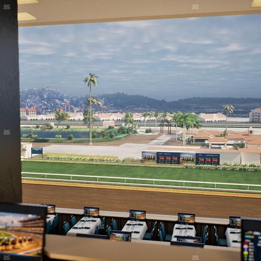 Del Mar Thoroughbred Club - Section Turf Club Lvl 4 Tbl 437 Seat View