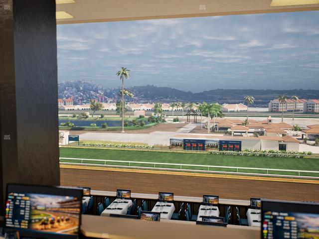Del Mar Thoroughbred Club - Section Turf Club Lvl 4 Tbl 437 Seat View