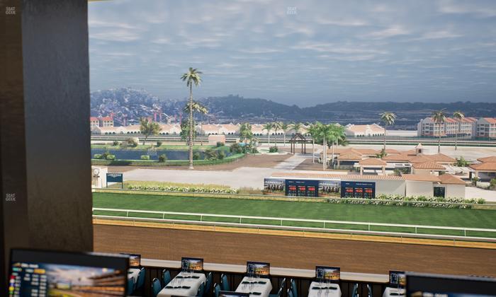 Del Mar Thoroughbred Club - Section Turf Club Lvl 4 Tbl 437 Seat View