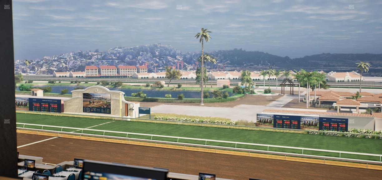 Del Mar Thoroughbred Club - Section Turf Club Lvl 4 Tbl 438 Seat View