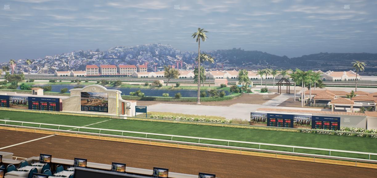 Del Mar Thoroughbred Club - Section Turf Club Lvl 4 Tbl 439 Seat View