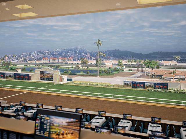 Del Mar Thoroughbred Club - Section Turf Club Lvl 4 Tbl 439 Seat View