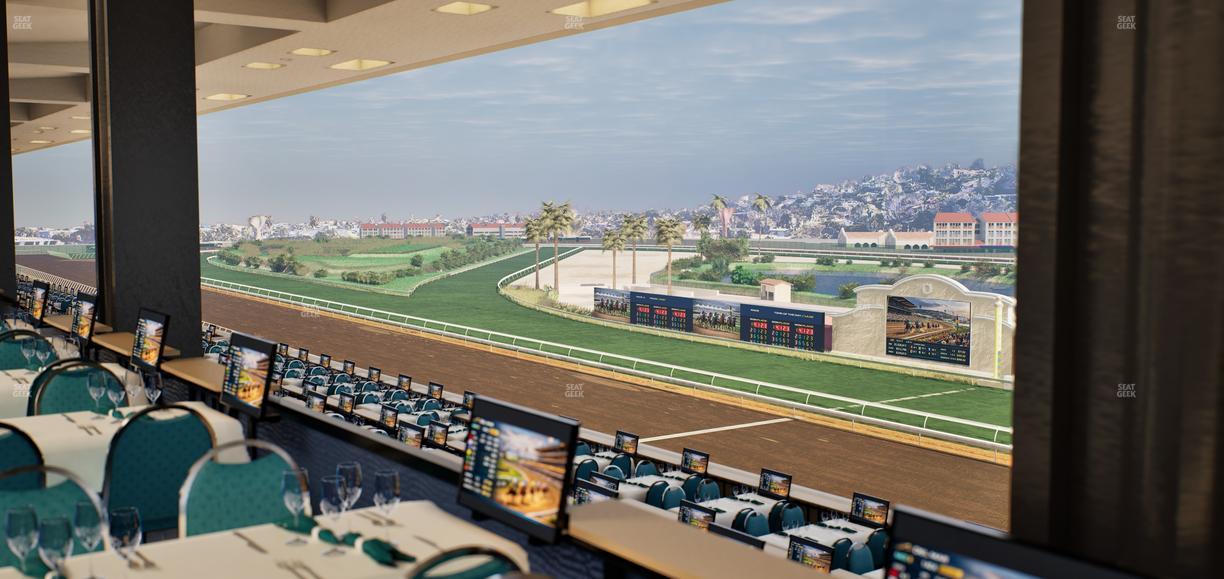 Del Mar Thoroughbred Club - Section Turf Club Lvl 4 Tbl 442 Seat View