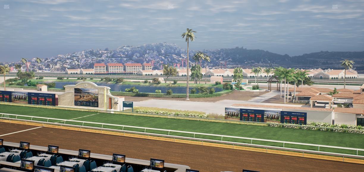 Del Mar Thoroughbred Club - Section Turf Club Lvl 4 Tbl 444 Seat View