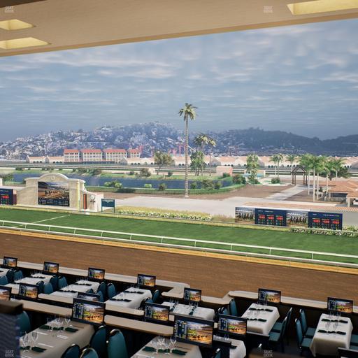Del Mar Thoroughbred Club - Section Turf Club Lvl 4 Tbl 444 Seat View