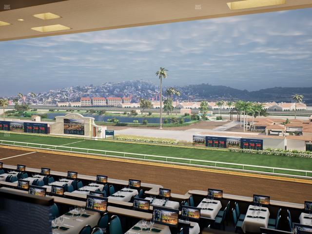 Del Mar Thoroughbred Club - Section Turf Club Lvl 4 Tbl 444 Seat View